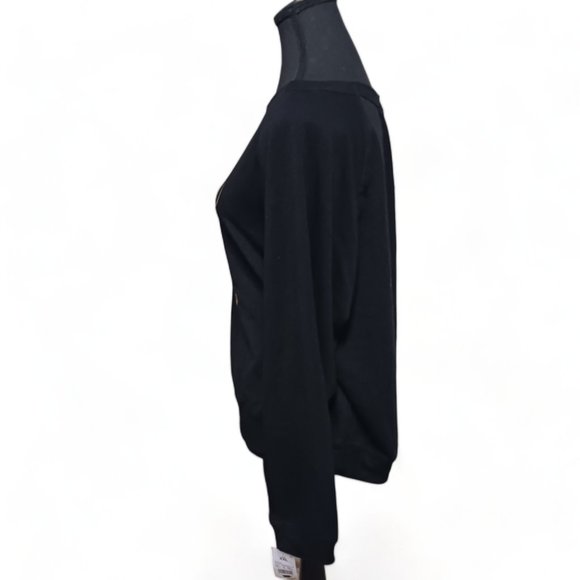 Disney Womens Mickey Mouse Jerry Leigh Black Sweatshirt Sweater Size X… - Picture 2 of 12